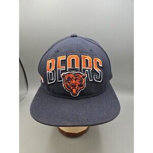 Chicago Bears New Era 59Fifty Fitted 7 1/2 Hat Cap Polyester NFL Football Blue